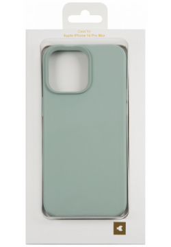 moonfish Чехол MagSafe для iPhone 14 Pro Max  силикон мятный MNF32616 Стильный и