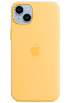 Apple Чехол MagSafe для iPhone 14 Plus  силикон «солнечно желтый» MPTD3