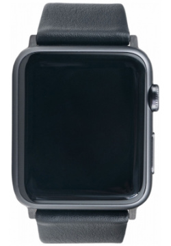 Marcel Robert Ремешок для Apple Watch 42/44 мм  теленок черный 42IWSTBMT001