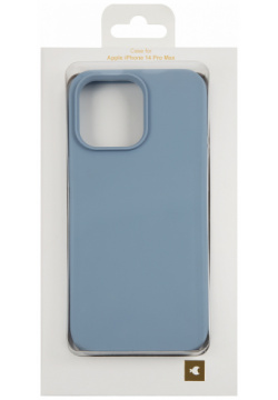 moonfish Чехол для iPhone 14 Pro Max  силикон голубой MNF32572