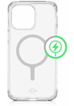 Itskins Чехол Supreme Clear для iPhone 14 Pro  поликарбонат прозрачный AP4X MGCLR TRPR
