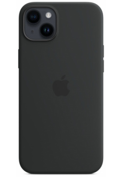 Apple Чехол MagSafe для iPhone 14 Plus  силикон «тёмная ночь» MPT33