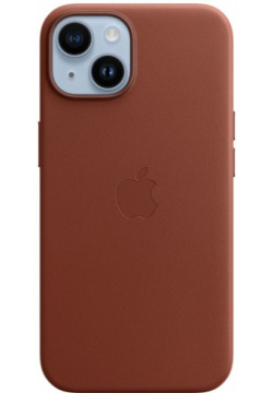 Apple Чехол MagSafe для iPhone 14  кожа коричневый MPP73 Кожаный