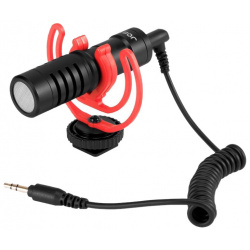 Joby Стереомикрофон для камеры/смартфона Wavo Mobile  черно красный JB01643 BWW