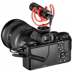 Joby Стереомикрофон для камеры/смартфона Wavo Mobile  черно красный JB01643 BWW