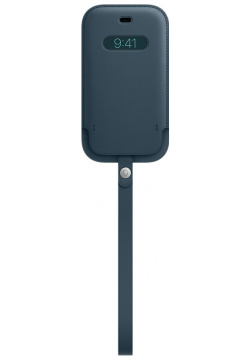 Apple Чехол конверт MagSafe для iPhone 12 mini  кожа «балтийский синий» MHMQ3ZE/A