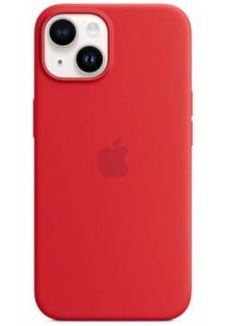 Apple Чехол MagSafe для iPhone 14  силикон (PRODUCT)RED MPRW3