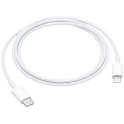 Apple Кабель USB‑C/Lightning  1м белый MM0A3