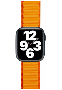 moonfish Ремешок для Apple Watch 42/44/45/49mm  нейлон оранжевый MNF34986