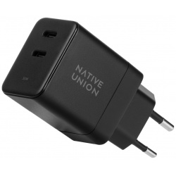 Native Union Сетевое зарядное устройство Fast GaN Charger USB C  PD 35Вт черный PD35 BLK EU