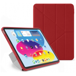 Pipetto Чехол для iPad 10 9 (2022) Origami Case  темно красный P052 116 V