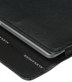 Alexander Чехол конверт для MacBook Pro 16"  кожа черный H252 16 04
