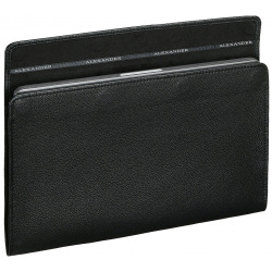 Alexander Чехол конверт для MacBook Air/Pro 13  кожа черный H182 13 04