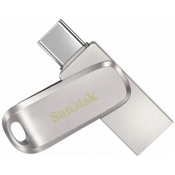 SanDisk Флэш накопитель Ultra Dual Drive Luxe USB C  512GB серебристый SDDDC4 512G G46