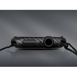 Pitaka Чехол для Apple Watch 41 мм  кевлар черный KW2001A