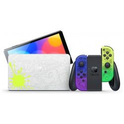 Nintendo Игровая приставка Switch OLED Splatoon 3 Edition 64 Гб  цветной HEG S KCAAA