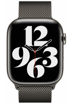 Apple Браслет для Watch 45 мм  миланский сетчатый графитовый ML773