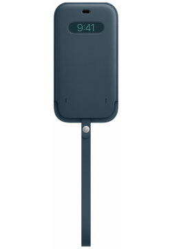 Apple Чехол конверт MagSafe для iPhone 12 Pro Max  кожа «балтийский синий» MHYH3ZE/A
