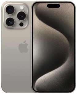 Apple iPhone 15 Pro dual SIM 256 ГБ  «титановый бежевый» 10115PRO256NATd