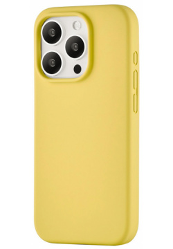 moonfish Чехол Magsafe для iPhone 15 Pro  силикон желтый MCS11SG61P I23