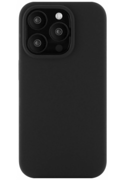 moonfish Чехол Magsafe для iPhone 15 Pro  силикон черный MCS06BL61P I23 Защитный