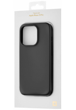 moonfish Чехол Magsafe для iPhone 15 Pro  силикон черный MCS06BL61P I23