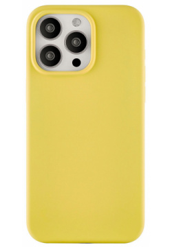 moonfish Чехол Magsafe для iPhone 15 Pro Max  силикон желтый MCS22SG67P I23 З