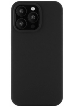 moonfish Чехол Magsafe для iPhone 15 Pro Max  силикон черный MCS17BL67P I23 З