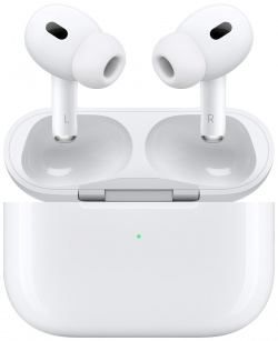 Apple Беспроводные наушники AirPods Pro (2 го поколения  2023) MagSafe USB C белый MTJV3