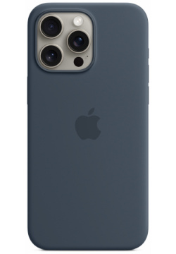 Apple Чехол MagSafe для iPhone 15 Pro Max  силикон «грозовая туча» MT1P3