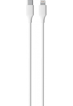 moonfish Кабель USB‑C  Lightning 1 м силикон белый MNF35686
