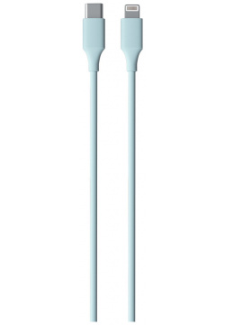 moonfish Кабель USB‑C  Lightning 1 м силикон голубой MNF35685