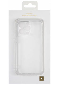 moonfish Чехол для iPhone 13 Pro  силикон прозрачный MNF37743