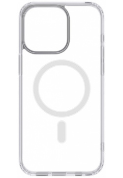moonfish Чехол Magsafe для iPhone 15 Pro  пластик прозрачный MF TPM 001