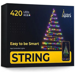 Linked Sparx Гирлянда елочная String  420 ламп LS S420 2A EU