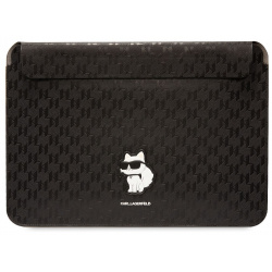 Karl Lagerfeld Чехол конверт Saffiano Sleeve Choupette для ноутбуков 14"  черный KLCS14SAKHPCK