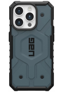 UAG Чехол Pathfinder MagSafe для iPhone 15 Pro Max  синий 114301114151 Серия