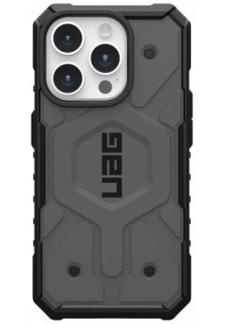 UAG Чехол Pathfinder MagSafe для iPhone 15 Pro  серый 114281113333