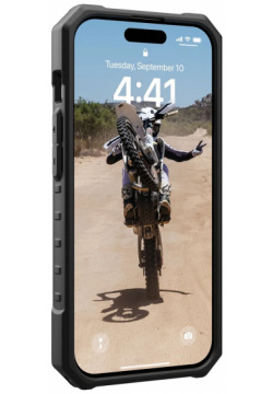 UAG Чехол Pathfinder MagSafe для iPhone 15 Pro  прозрачный 114281113131