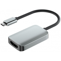 moonfish Адаптер USB C  HDMI 4K 60 Гц серый MNF37543 Type
