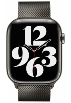 Apple Браслет для Watch 45 мм  миланский сетчатый графитовый MTJQ3