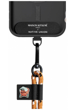 Native Union Регулируемый шнурок Fox Head Universal Sling для iPhone  нейлон черный SLINGUNIMK