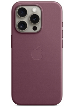 Apple Чехол MagSafe FineWoven для iPhone 15 Pro  «шелковица» MT4L3