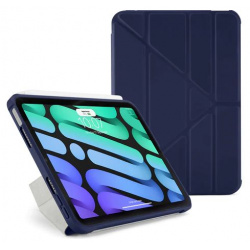 Pipetto Чехол для iPad Mini 6 Origami No1 Case  синий P055 113 S Оригинальный