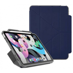 Pipetto Чехол для iPad Air 10 9" (2022) Origami No2 Pencil Shield Case  темно синий P044P 113 Q