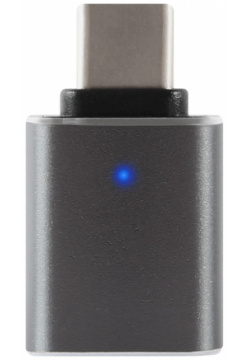 moonfish Адаптер USB C  A 3 0 LED серый космос MNF38504