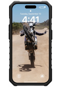 Чехол UAG Pathfinder MagSafe для iPhone 15 Pro Max  матовый лед 114301114343