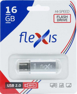 USB Flash FLEXIS 0305 1340 RB 108 16GB USB2 0 Silver