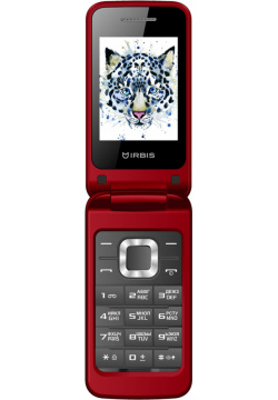 Мобильный телефон Irbis 0101 6782 SF08 Dual sim Red