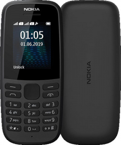 Мобильный телефон Nokia 0101 6838 105 2019 Dual sim Black